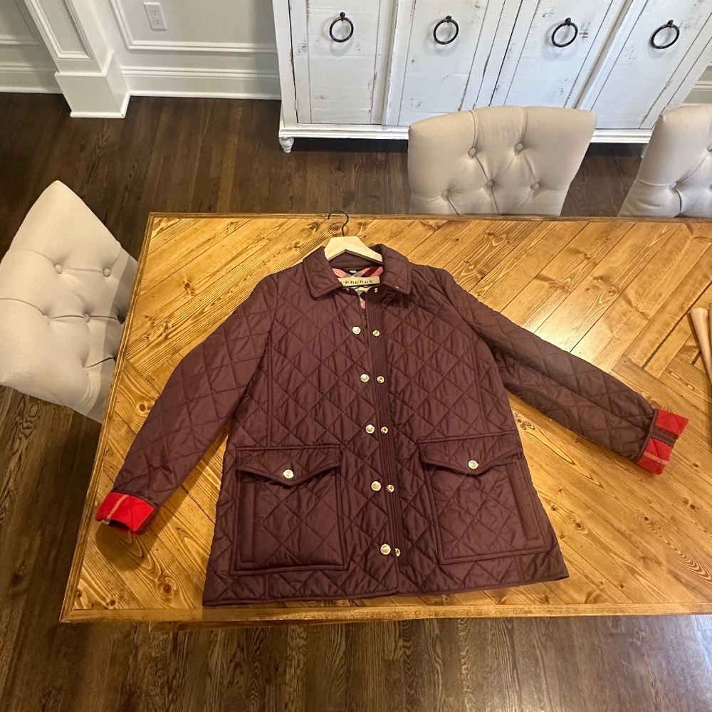 Women’s Quilted Burberry Jacket